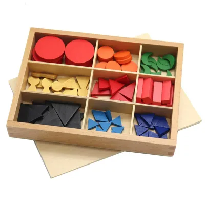 Fixed shape toy for learning geometry | Shape matching toy that fosters shape recognition. Children's toy for creative arranging play. For home learning, playroom, nursery school, children aged 4 and up to 6 years old.