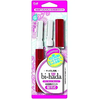 貝印 bi-hada(ビハダ) ompa L ホルダー替刃2ヶ付 1個 (x 1) 送料無料