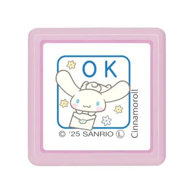 こどものかお スタンプ Nサンリオキャラクターズミニポンスタンプ シナモロール/OK 2415-005 送料無料