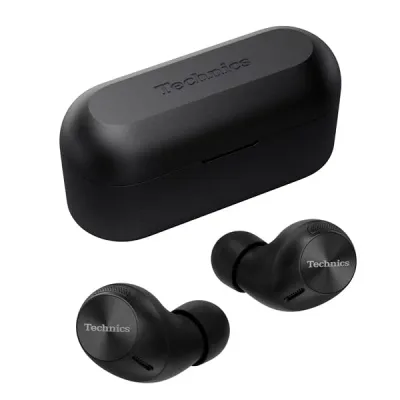 テクニクス ワイヤレスイヤホン EAH-AZ40M2-K ブラック bluetooth ノイズキャンセリング 3台マルチポイント IPX 送料無料