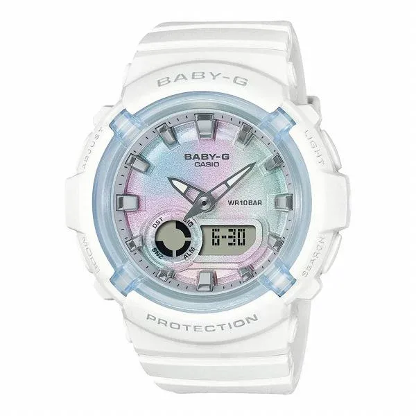 取寄品 正規品 CASIO腕時計 カシオ BABY-G ベイビージー アナデジ表示 アナログ&デジタル 丸形 クオーツ BGA-280-7AJF レディース腕時計 送料無料