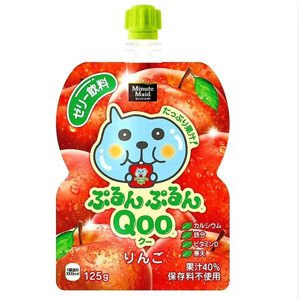 クー(Qoo) / ミニッツメイド ぷるんぷるんクー りんご パウチミニッツメイド ぷるんぷるんクー りんご パウチ(125g*6コ入)【クー(Qoo)】備蓄 防災