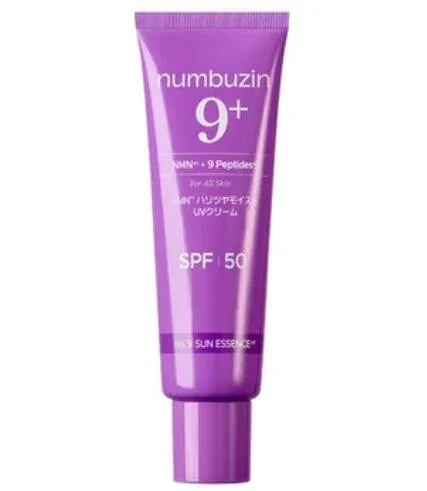 ナンバーズイン(numbuzin) 9番NMNハリツヤモイストUVクリーム / SPF50 / 50ml
