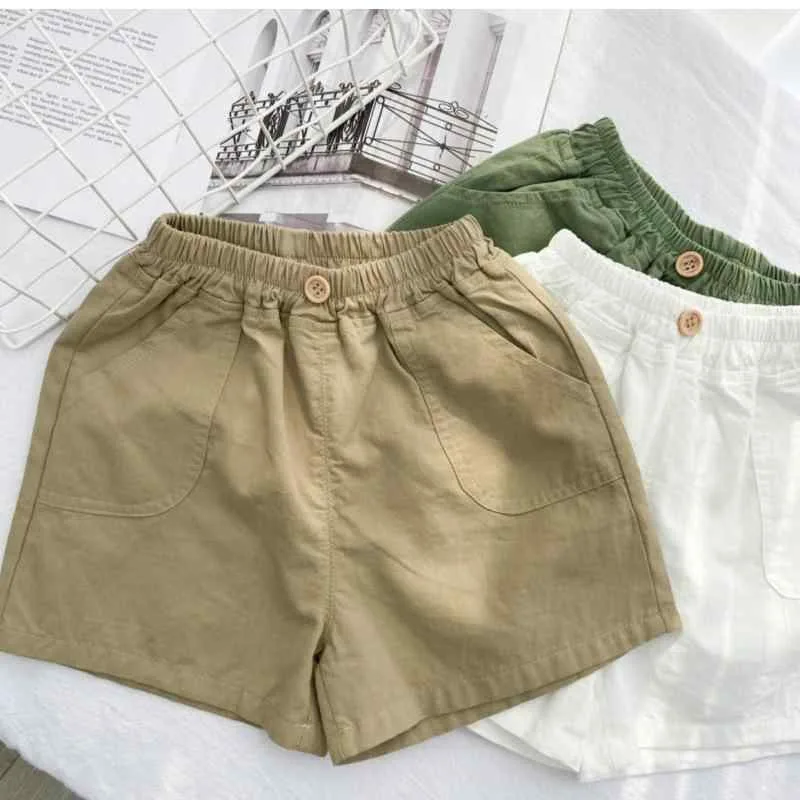 Shorts for Kids, Boys, Summer, Cotton, Thin, Lightweight, Breathable, Casual, Shorts, Children's Clothing