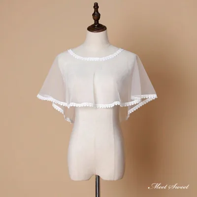 ウェディングケープ ウェディングショール ウエディングケープ ウエディングショール シンプル ブライダル 花嫁ショール 春夏 結婚式 二次会 披露宴 演奏会 発表会 花嫁 前撮り パーティー 肩掛け チュール 海外挙式 羽織り オフホワイト ウェディングドレスアレンジ