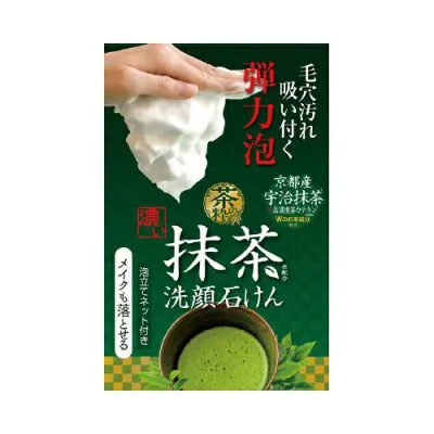 コスメテックスローランド 茶の粋 濃い洗顔石鹸M100G 送料無料