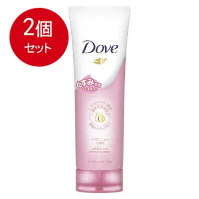 2個まとめ買い ユニリーバ・ジャパン ダヴクリアリニュー洗顔料 メール便送料無料 × 2個セット
