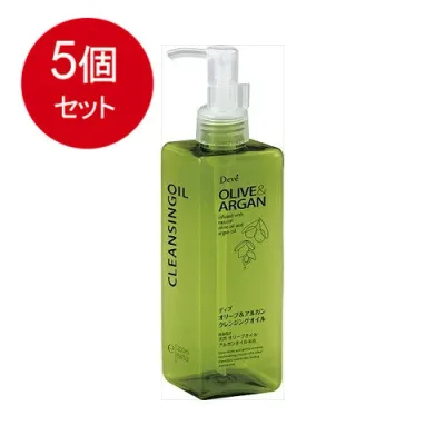 5個まとめ買い 熊野油脂 ディブ オリーブ&アルガンクレンジングオイル 送料無料 × 5個セット