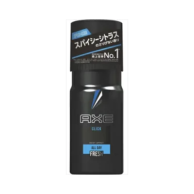 ユニリーバ・ジャパン AXE(アックス) フレグランスボディスプレー クリック スパイシーシトラスのさりげない香り 60g 化粧品 男性化粧品