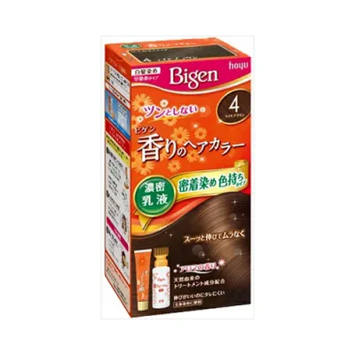 ホーユー ビゲン 香りのヘアカラー 乳液 4 化粧品 毛染め