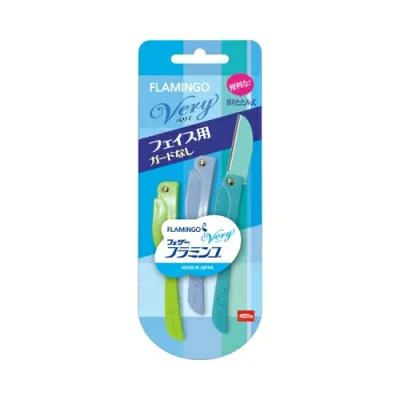 フェザー安全剃刀 フラミンゴ ベリィ メール便送料無料