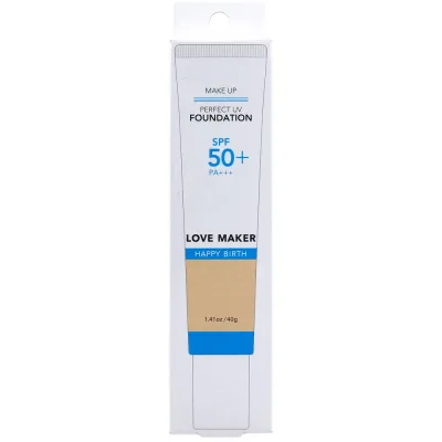 【エントリーでポイント5倍】 LOVE MAKER パーフェクトUV ファンデーション 40g