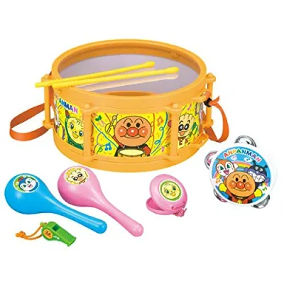 AGATSUMA Anpanman Musical Instrument Set Free Shipping