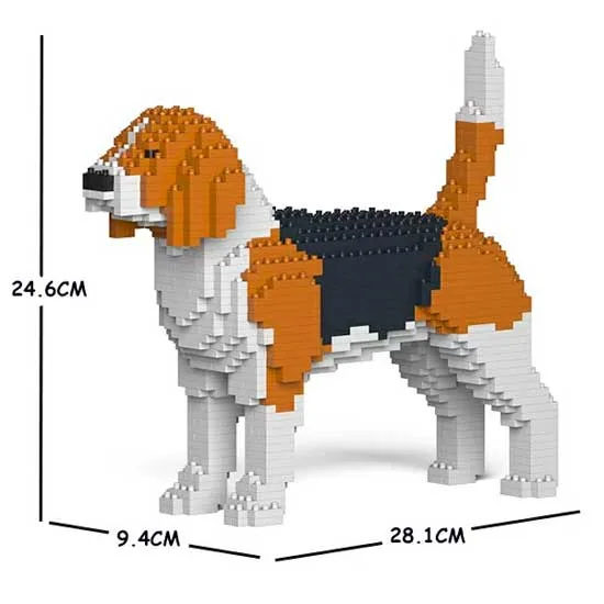 【無料ラッピングサービス有り】JEKCA ジェッカブロック ビーグル 01S Sculptor 立体パズル 組立パズル