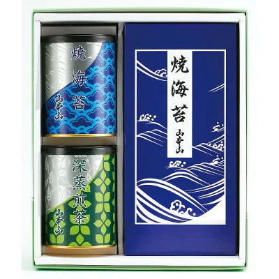 【1個〜 注文可】 \ 食品 / 【山本山 海苔・銘茶詰合せ】 ” エクセルリストで個別配送 。企業、法人向けのお中元・お歳暮に”