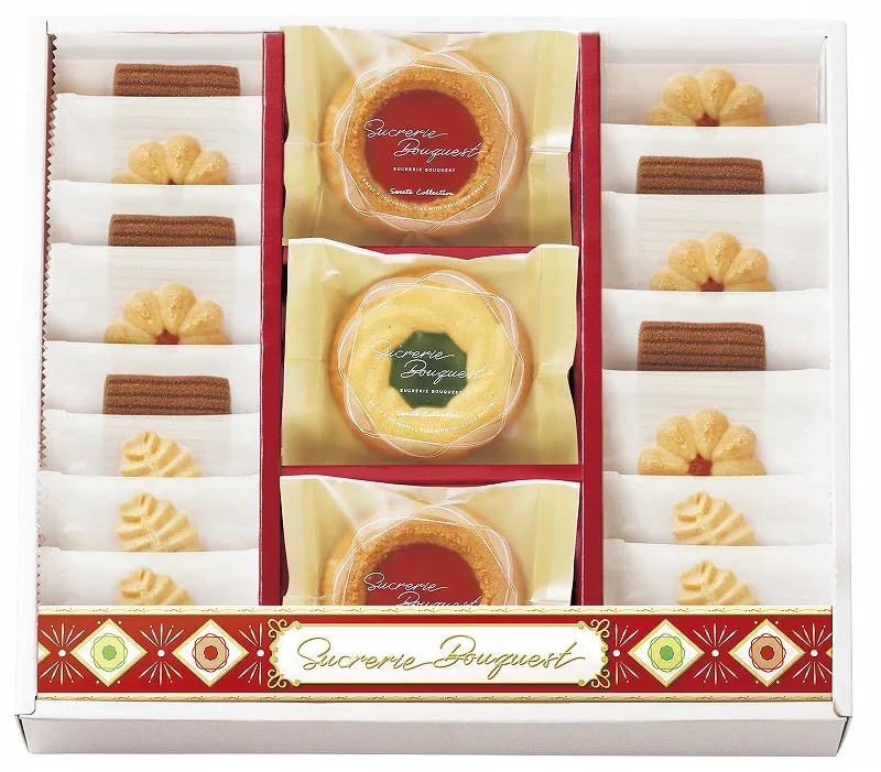 【2個〜 注文可】 \ 菓子類 / 【シュクルリブーケ ベイクドクッキーセット 熨斗+包装+手提げ袋込み (納期:約1週間)】 ” 店舗や施設での簡易イベント企画に役立つ、縁日・お祭りセットなどに ”