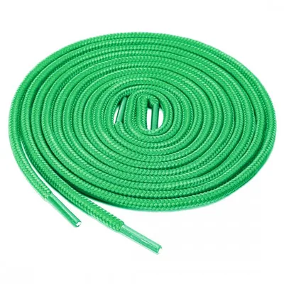 靴紐 靴ひも 丸型 丸ひも シューレース 幅0.5cm アスレチック スニーカー 2足 深森色 110 cm