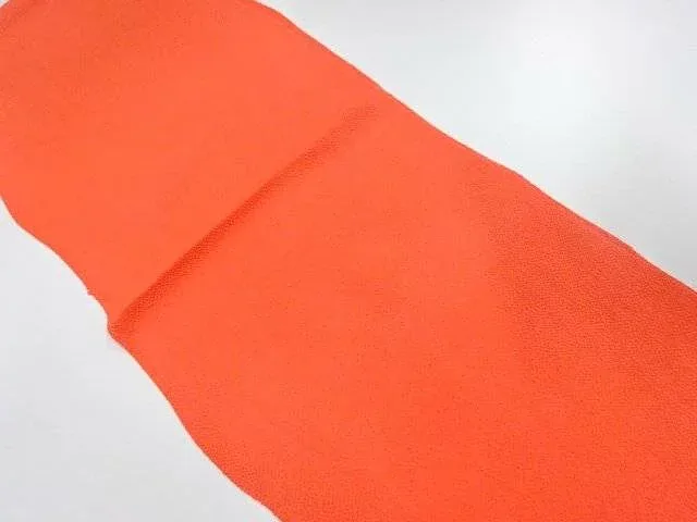 正絹 縮緬地 帯揚げ【中古】【着】【和装小物】 宗sou