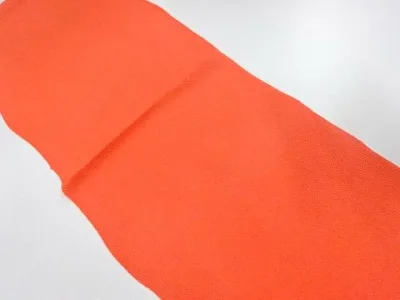 正絹 縮緬地 帯揚げ【中古】【着】【和装小物】 宗sou
