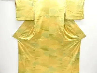 霞模様小紋着物【中古】【着】【小紋】 宗sou