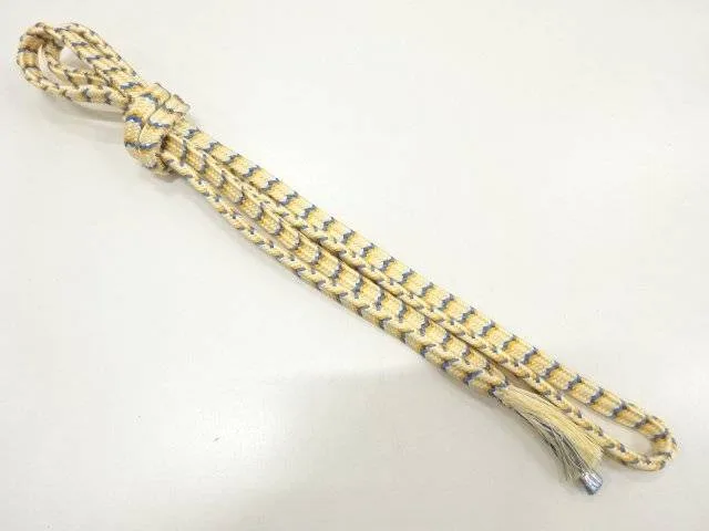 未使用品 正絹 手組み帯締め【着】【和装小物】 宗sou