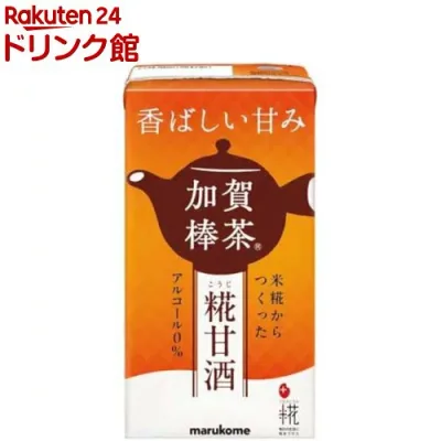 糀甘酒LL 加賀棒茶(125ml×18本入)