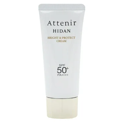 Attenir Attenir Hidan UV50 Bright & Protect Cream 40g SPF50+ PA++++ Cream Sunscreen HIDAN BRIGHT & PROTECT CREAM Cosmetics