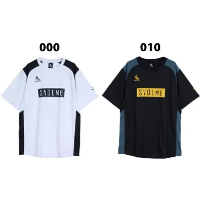 スボルメ 切替TRトップ svolme サッカー フットサル プラクティスシャツ プラシャツ Tシャツ 半袖 トレーニングウェア 大人 (126153200)