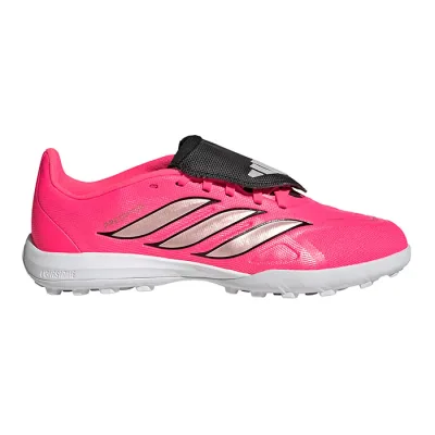 アディダス プレデター LEAGUE FT TF J adidas サッカー フットサル トレーニングシューズ トレシュー ターフ ジュニア キッズ 子供 ソーラーターボ/サーマルクローム/コアブラック (HQ0007)
