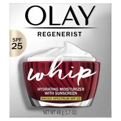 オレイ リジェネリスト ホイップ SPF25 フェイス用保湿クリーム 約48g Olay Skin Care Regenerist Whip Facial Moisturizer with SPF 25 Sun Protection, 1.7 oz 【お取り寄せ商品】
