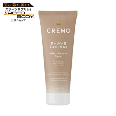 クレモ レディース シェービングクリーム ホワイトジャスミンアンバー 約177mL Cremo Women's Shave Cream, White Jasmine Amber Scent, 6 Fl Oz 【お取り寄せ商品】