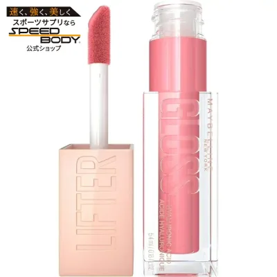 メイベリン リフター グロス リップグロス グミベア 約5mL Maybelline Lifter Gloss Lip Gloss Makeup With Hyaluronic Acid, Gummy Bear, 0.18 fl oz 【お取り寄せ商品】
