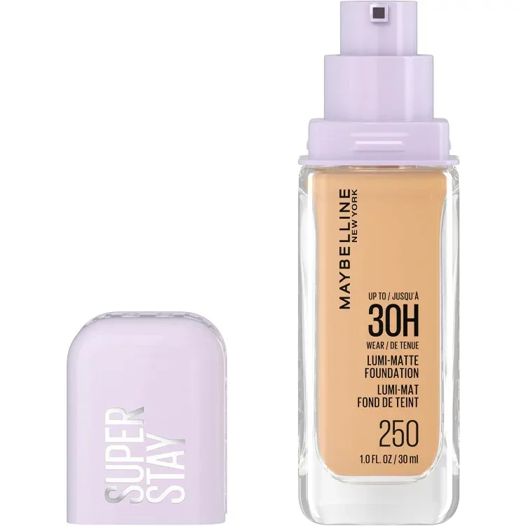 メイベリン スーパー ステイ ルミマット ファンデーション メイクアップ 250 約30mL Maybelline Super Stay Lumi-Matte Foundation Makeup, 250, 1 fl oz 【お取り寄せ商品】