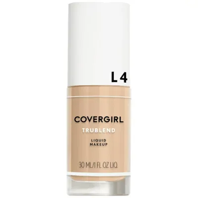 カバーガール トゥルーブレンド オイルフリー リキッドファンデーション L-4 クラシックベージュ 約30mL COVERGIRL TruBlend Oil-free Liquid Foundation, L-4 Classic Beige, Lightweight Foundation 【お取り寄せ商品】