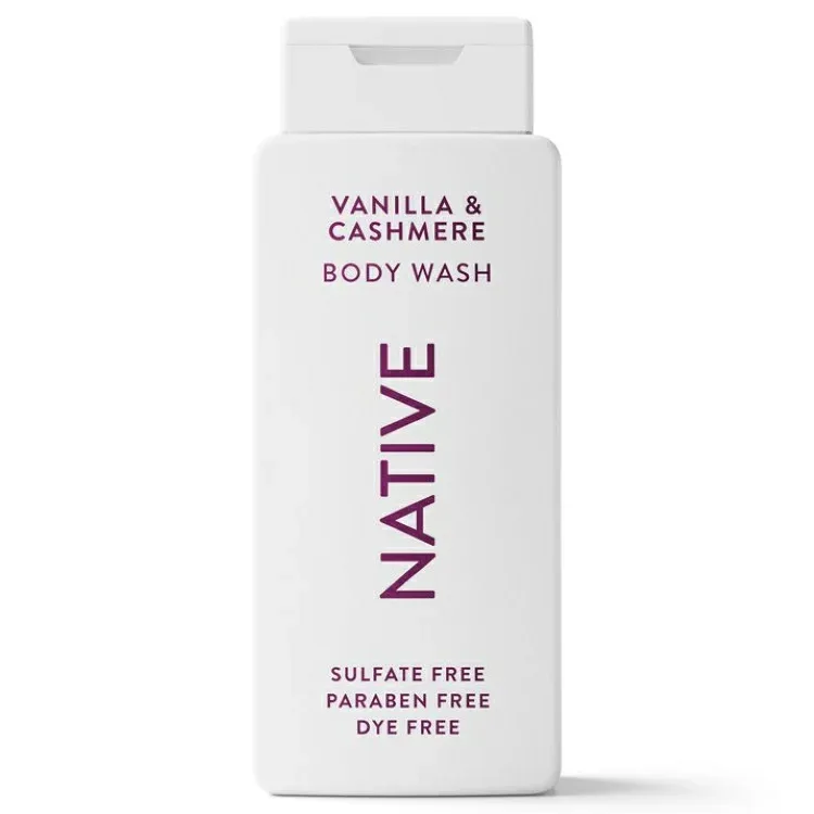 ネイティブ ボディウォッシュ バニラ&カシミア 約532ml Native Body Wash, Vanilla & Cashmere, Sulfate Free, for Women & Men, 18 fl oz 【お取り寄せ商品】