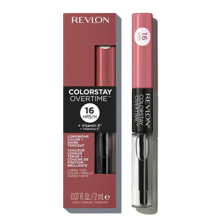 レブロン カラーステイ オーバータイム ロングウェア グロスリップスティック 550 ブラッシュアワー 約2.1ml Revlon ColorStay Overtime Longwearing Gloss Lipstick, 550 Blush Hour, 0.07 fl oz 【お取り寄せ商品】
