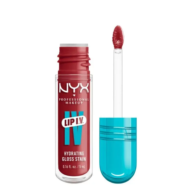 ニックス プロフェッショナル メイクアップ リップIV ハイドレーティング リップグロス 07 バブルガムバースト 約4.7mL NYX Professional Makeup Lip IV Hydrating Lip Gloss, 07 Bubblegum Burst, 0.16 oz 【お取り寄せ商品】