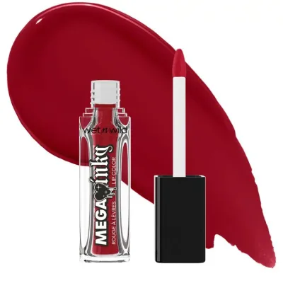 ウェットアンドワイルド メガインキー リップカラー レッドリバイバル 約6.5ml Wet n Wild Mega Inky Lip Color Red Revival, 0.22 fl oz 【お取り寄せ商品】
