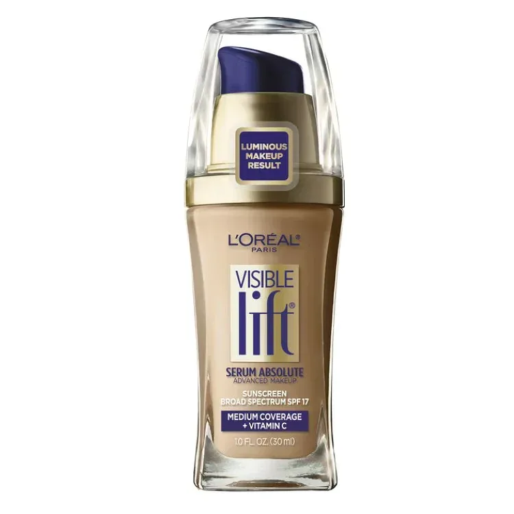 ロレアル パリ ビジブルリフト セラム ファンデーション 151 ナチュラルベージュ 30ml L'Oreal Paris Visible Lift Serum Foundation Makeup, 151 Natural Beige, 1 fl oz 【お取り寄せ商品】