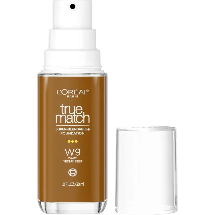 ロレアル パリ トゥルーマッチ スーパーブレンド クリームファンデーション 約30mL L'Oreal Paris True Match Super Blendable Cream Foundation Makeup, 1 fl oz 【お取り寄せ商品】
