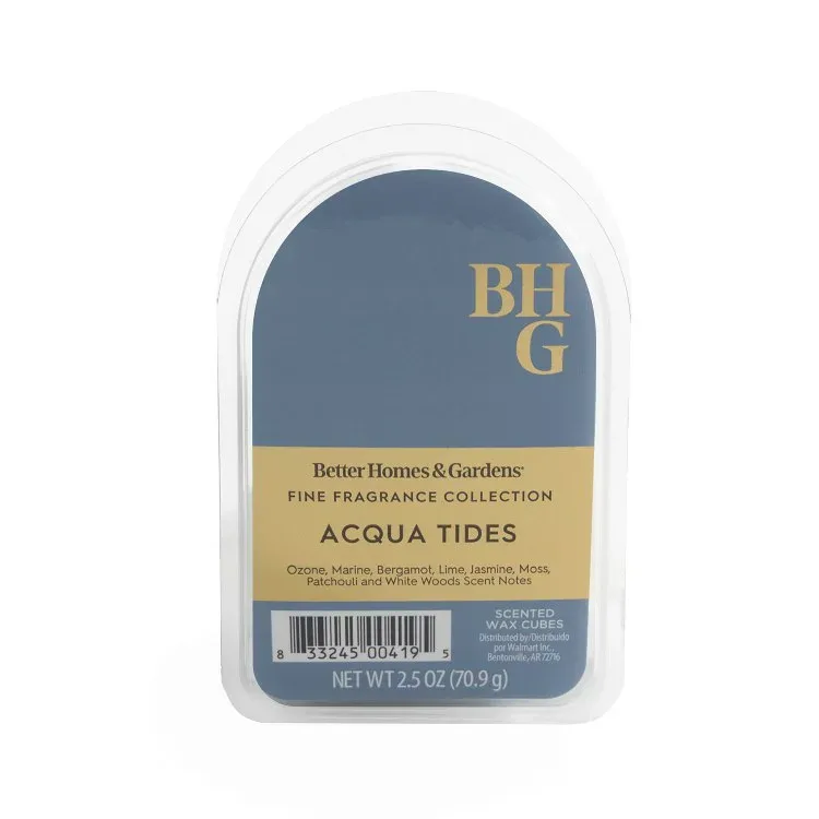 【ウォルマートPB】ベターホームズ&ガーデンズ ラグジュアリーフレグランス アクアタイド ワックスメルト 約71g BHG Luxury Fragrance, Acqua Tides Scented Wax Melts, 2.5oz 【お取り寄せ商品】