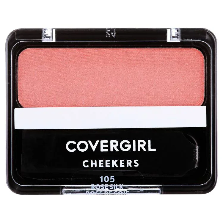 カバーガール チーカーズ ブレンダブル パウダーブラッシュ 105 ローズシルク COVERGIRL Cheekers Blendable Powder Blush, 105 Rose Silk 【お取り寄せ商品】