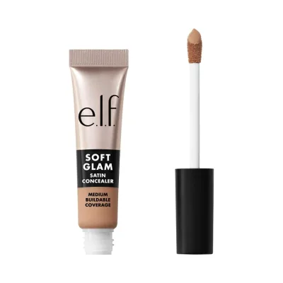 エルフ ソフトグラム サテンコンシーラー 25 ライトニュートラル 約6.2mL e.l.f. Soft Glam Satin Concealer, 25 Light Neutral, 0.21 fl oz 【お取り寄せ商品】