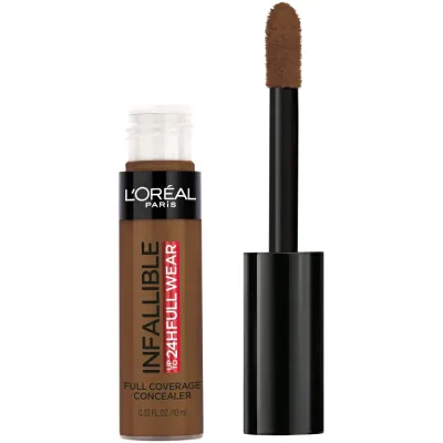 ロレアル パリ インファリブル フルウェア コンシーラー トリュフ 約9.8mL L'Oreal Paris Infallible Full Wear Concealer, Full Coverage, Truffle, 0.33 fl oz 【お取り寄せ商品】