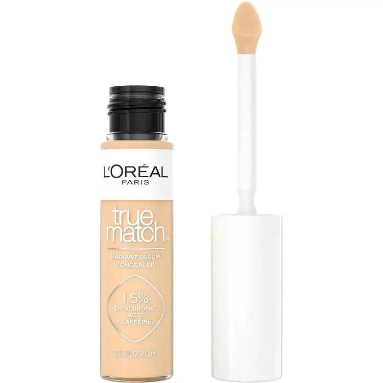 ロレアル パリ トゥルーマッチ ラディアントセラム リキッドコンシーラー W4 約9.8mL L'Oreal Paris True Match Radiant Serum Liquid Concealer, Medium Coverage, W4, 0.33 fl oz 【お取り寄せ商品】
