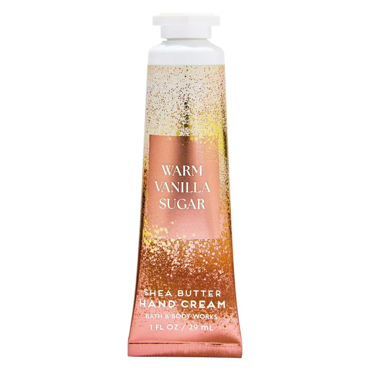 バスアンドボディワークス ウォームバニラシュガー ハンドクリーム 29ml Bath & Body Works Warm Vanilla Sugar Hand Cream 1 fl oz / 29 mL 【お取り寄せ商品】