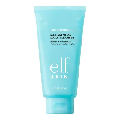 エルフ スキン ホーリーハイドレーション エルフッセンシャル デイリークレンザー 約163mL e.l.f. SKIN Holy Hydration! e.l.f.ssential Daily Cleanser, 5.5 fl oz 【お取り寄せ商品】