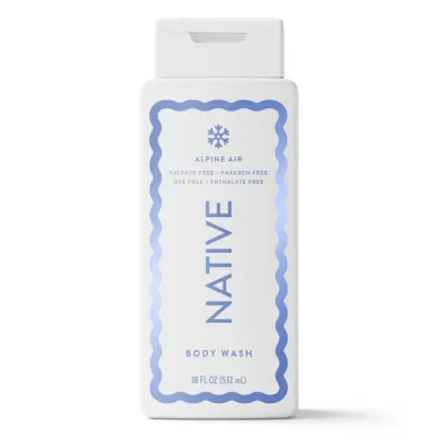 ネイティブ ホリデー ボディウォッシュ アルパインエア 約532mL Native Alpine Air Holiday Body Wash, Sulfate Free, 18 fl oz 【お取り寄せ商品】
