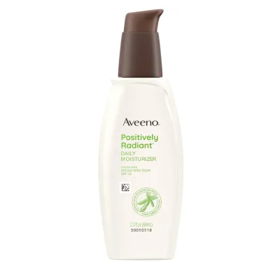 アビーノ ポジティブリーラディアント フェイスモイスチャライザー SPF30 約68mL Aveeno Positively Radiant Face Moisturizer with SPF 30, 2.3 fl oz 【お取り寄せ商品】