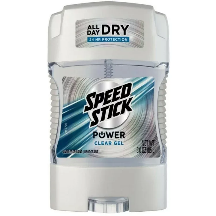 スピードスティック パワー メンズ デオドラント クリアジェル 約85g Speed Stick Power Antiperspirant Deodorant for Men Clear Gel 3 oz 【お取り寄せ商品】